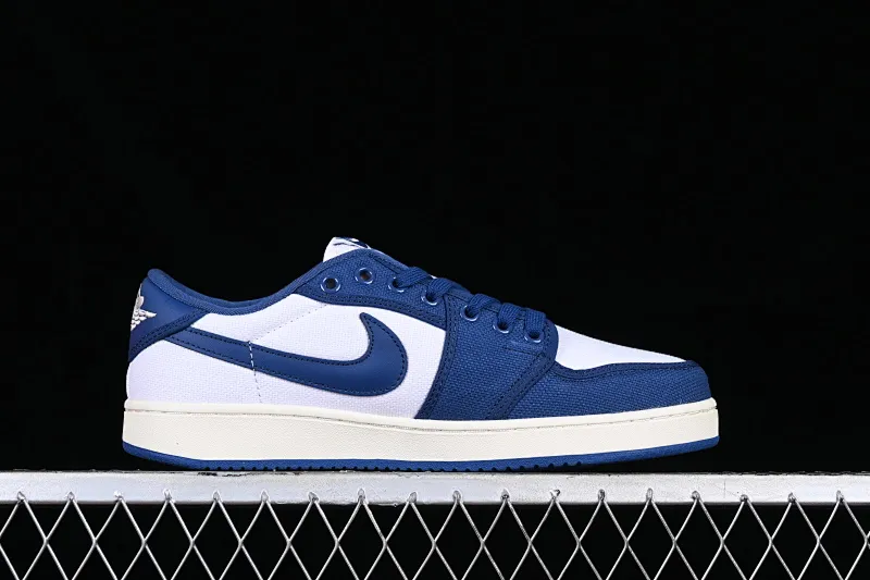 All categories Air Jordan Jordan series basketball shoes Air Jordan 1 Low Z version AJKO 1 Low Shadow AJ1 Joe 1 white blue cultural casual shoes DX4981-103